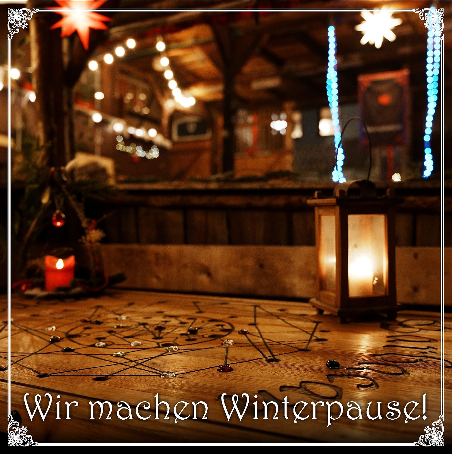 Winterpause in der Spielerspelunke Seitenroda bis Ostern 2026